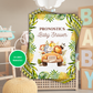 20 Cartes Pronostics Baby Shower Animaux 🦁