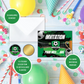 Kit Création 10 Cartes d'Invitation pour Anniversaire Football ⚽️